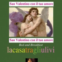 San Valentino a Civitanova Marche al bed and breakfast la casa tra gli ulivi e poi..