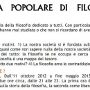 “Scuola Parlare di Filosofia”