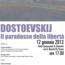 Il B&B Italy MARCHE “la casa tra gli ulivi” consiglia il pernottamento a Civitanova Marche alla casatragliulivi e poi…:  Dostoevskij. Il paradosso della libertà